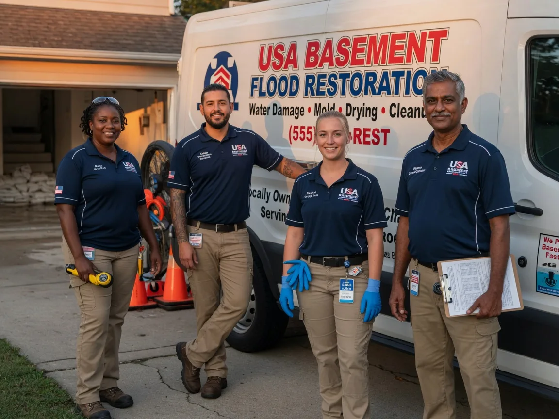 Basement Flood Cleanup company in Kinsey, MT