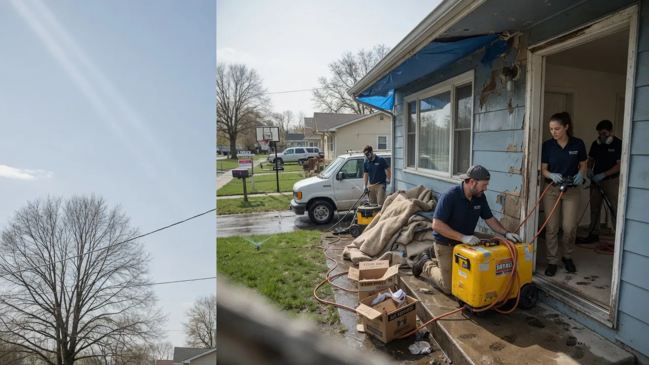 Basement Flood Cleanup in Kinsey, MT near me